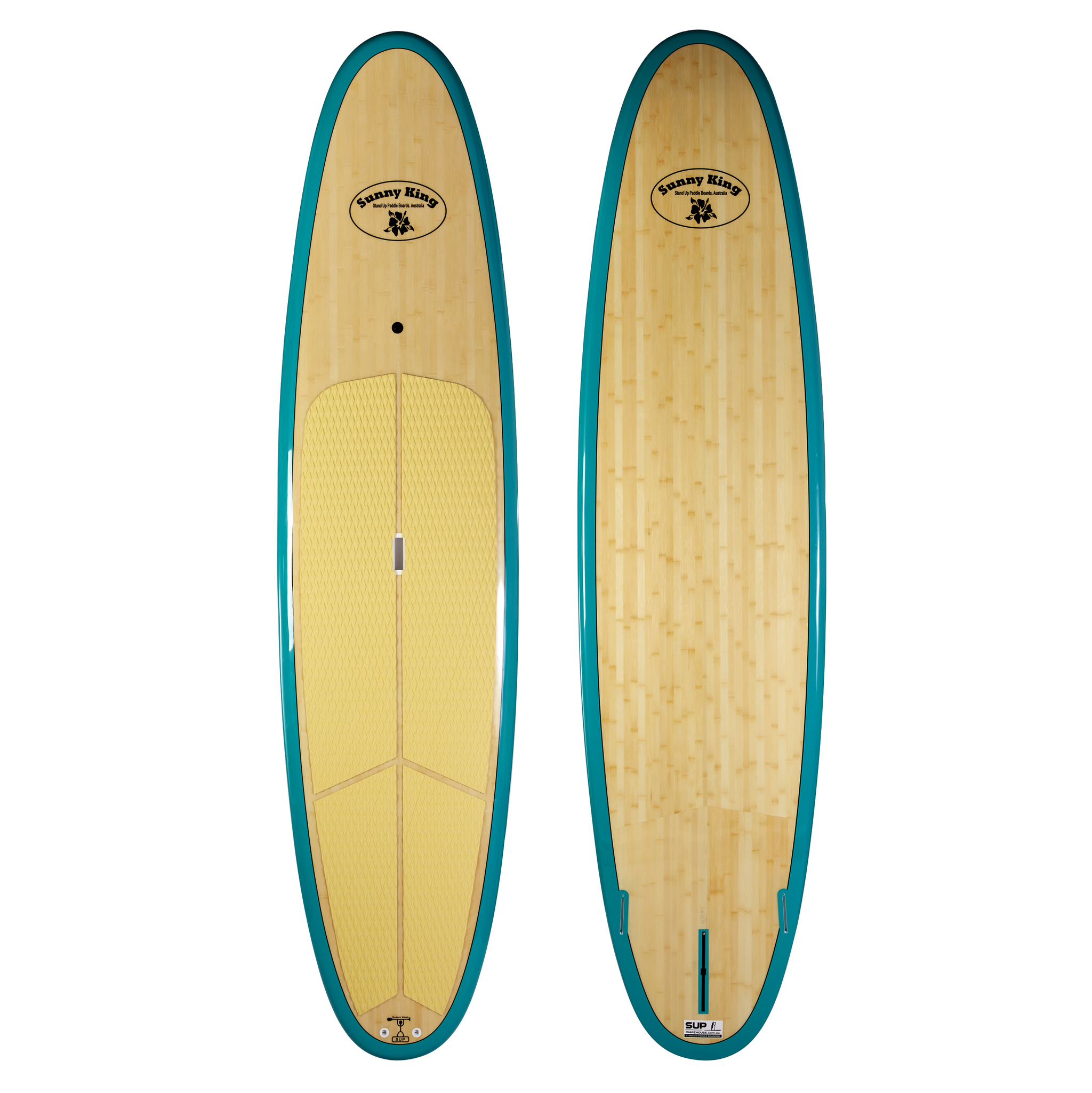 11’2 BAMBOO SUP - stand up paddle board Sunny King 11'6